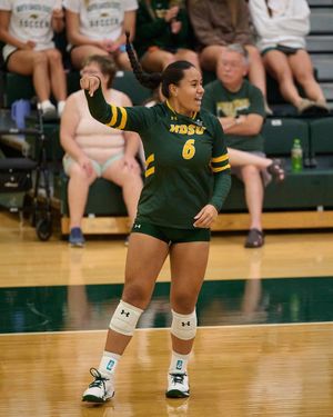 Image post by @ndsuvolleyball on Instagram