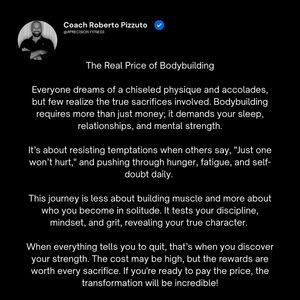Image post by @robpizzutofitness on Instagram