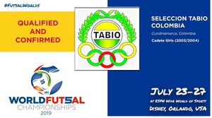 Image post by @worldfutsalchampionships on Facebook