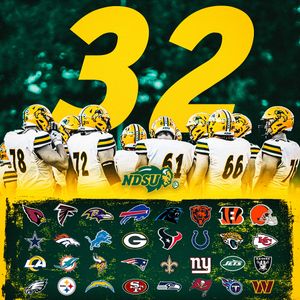 Image post by @ndsufootball on Instagram