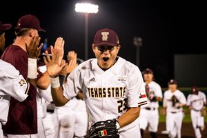 Image post by @texasstatebaseball on Instagram