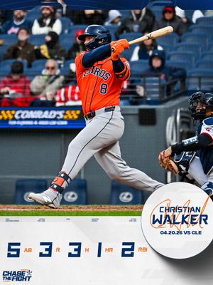 Image post by @astros on Twitter