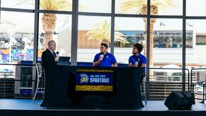 Image post by @sanjosestatefb on Instagram