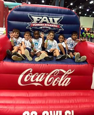 Image post by @FAUAthletics on Facebook