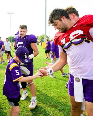 Image post by @lsufootball on Instagram