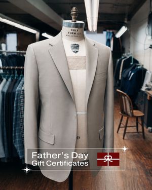 Image post by @greenfieldsuits on Instagram