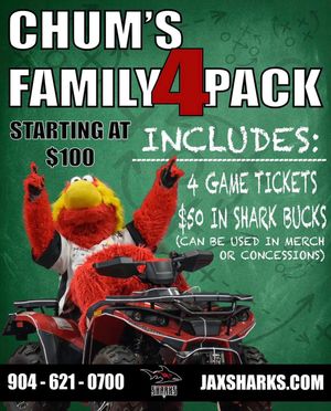 Image post by @jaxsharks on Instagram