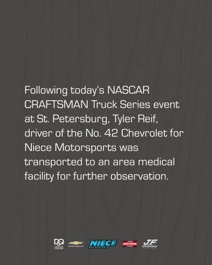 Image post by @NieceMotorsport on Twitter