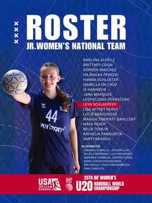 Image post by @usahandballwnt on Instagram