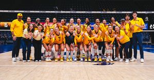 Image post by @wvuvolleyball on Instagram