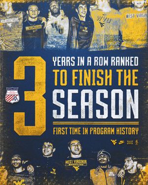 Image post by @wvuwrestling on Instagram