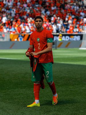 Image post by @achrafhakimi on Instagram