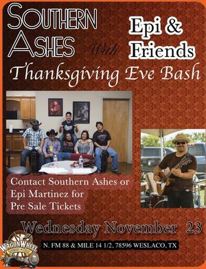 Image post by @SouthernAshesMusic on Facebook