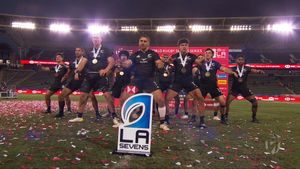 Video post by @LASevensRugby on Facebook