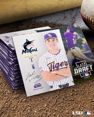 Image post by @LSUbaseball on Twitter