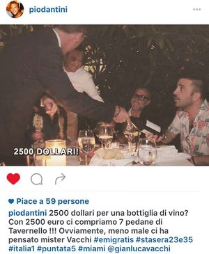Image post by @gianlucavacchi on Instagram