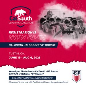 Image post by @calsouthsoccer on Instagram