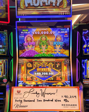 Image post by @redhawkcasino on Instagram