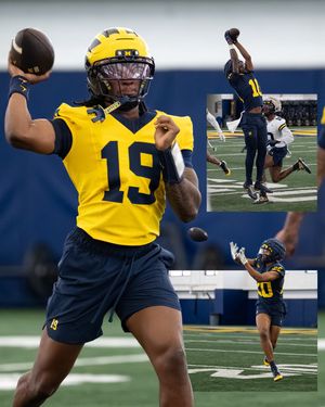 Image post by @UMichFootball on Twitter