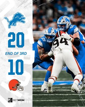 Image post by @Lions on Twitter