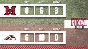 Image post by @MiamiOHBaseball on Twitter