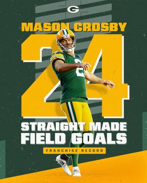 Image post by @packers on Twitter
