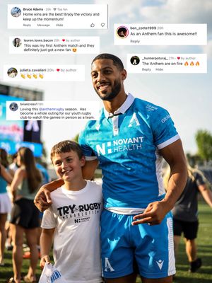 Image post by @anthemrugby on Instagram