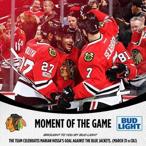 Image post by @nhlblackhawks on Instagram