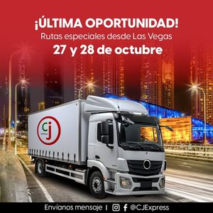 Image post by @cjexpress.paqueteria on Facebook