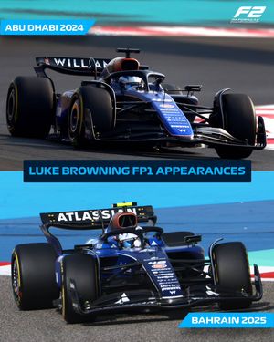 Image post by @formula2 on Instagram