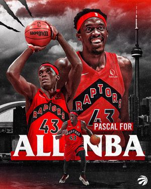 Image post by @Raptors on Twitter