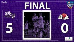 Image post by @HPUMSOCCER on Twitter