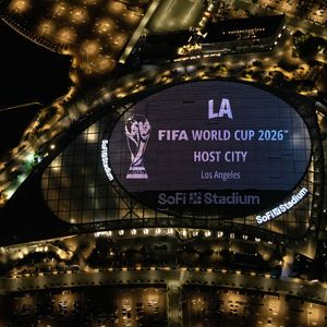 Image post by @SoFiStadium on Twitter