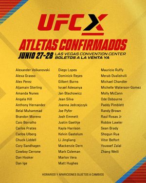 Image post by @ufcespanol on Instagram