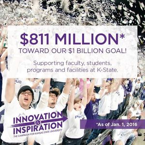 Image post by @kstate on Facebook