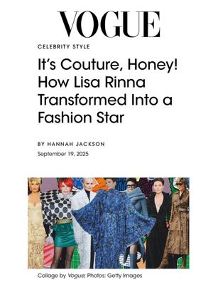 Image post by @lisarinna on Instagram