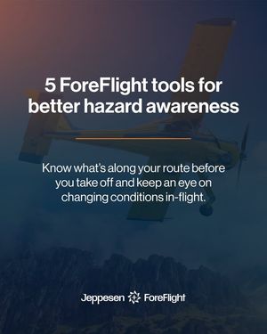 Image post by @foreflight on Facebook