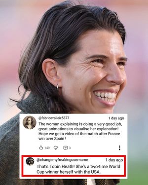 Image post by @espnW on Facebook