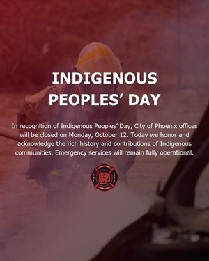 Image post by @phoenixfiredepartment on Instagram