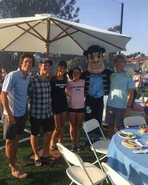Image post by @usd_tennis on Instagram