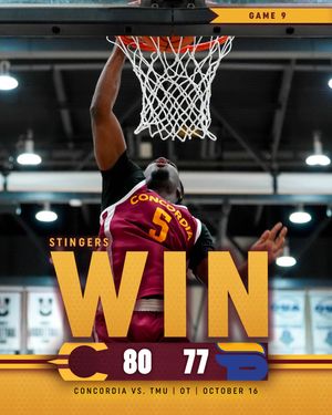 Image post by @concordia_mbb on Instagram
