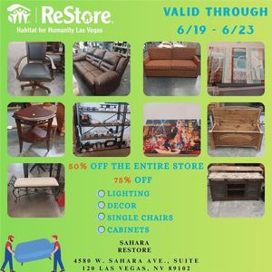 Image post by @HabitatLasVegas on Facebook