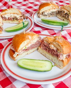 Image post by @allthebestdeli on Instagram