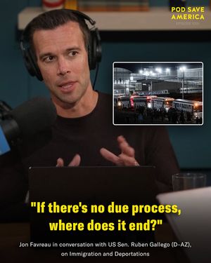 Image post by @podsaveamerica on Instagram