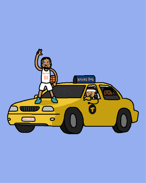 Image post by @nyknicks on Twitter