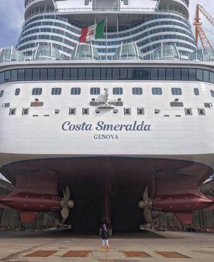 Image post by @theworldofcruiseships on Instagram