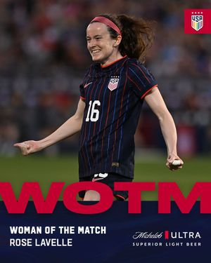 Image post by @USWNT on Twitter