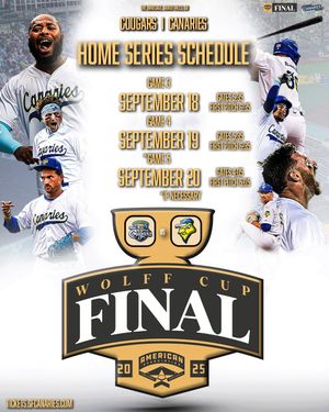 Image post by @canaries_baseball on Instagram