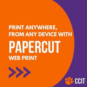 Image post by @clemsonIT on Facebook