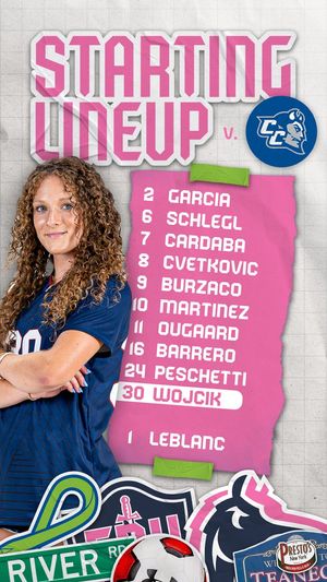 Image post by @FDUKnightsWSOC on Twitter